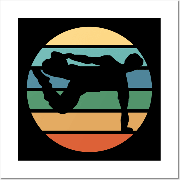 Parkour retro style Wall Art by Foxxy Merch